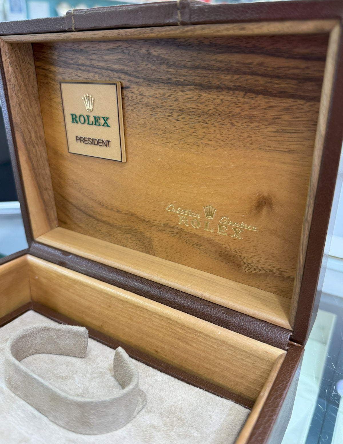 VINTAGE ROLEX WATCH BOX MONTRES ROLEX S.A.GENEVE SUISSE 71.00.06 (Pre-owned)