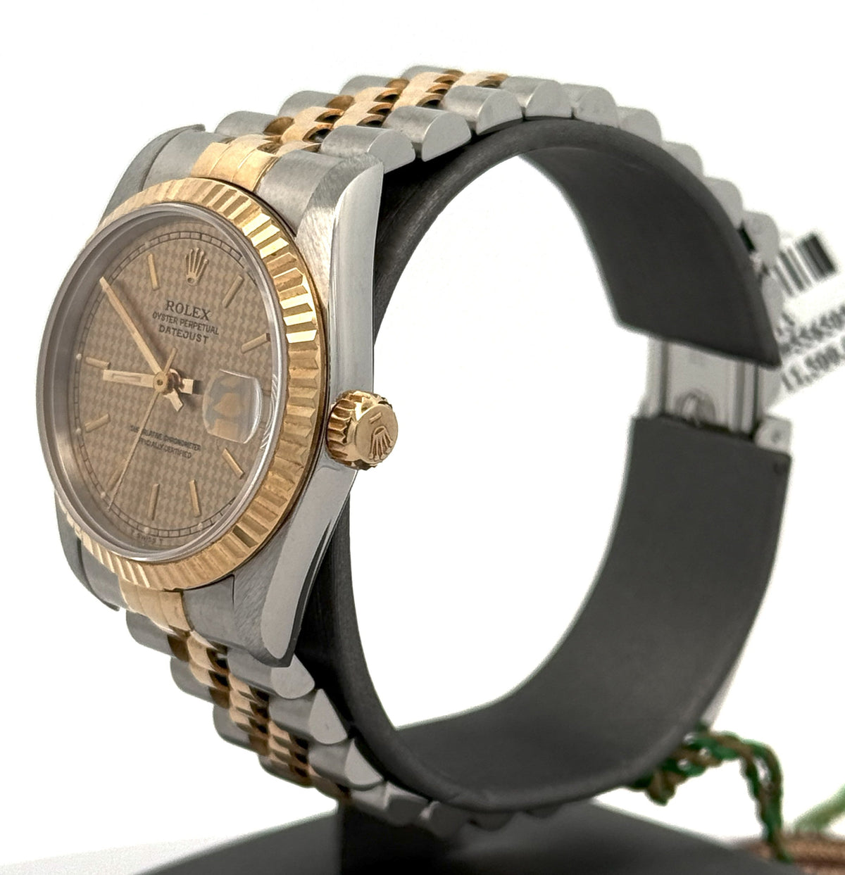 Pre-owned Rolex Datejust 31 Champagne Dial - 68273 - 31mm - Yellow Gold & Stainless Steal, S16413