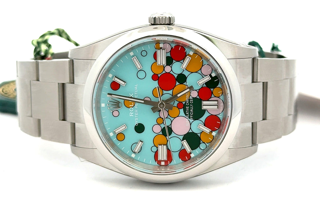 NEW 2025 Rolex Oyster Perpetual 36mm Celebration Dial Watch 126000, S108420