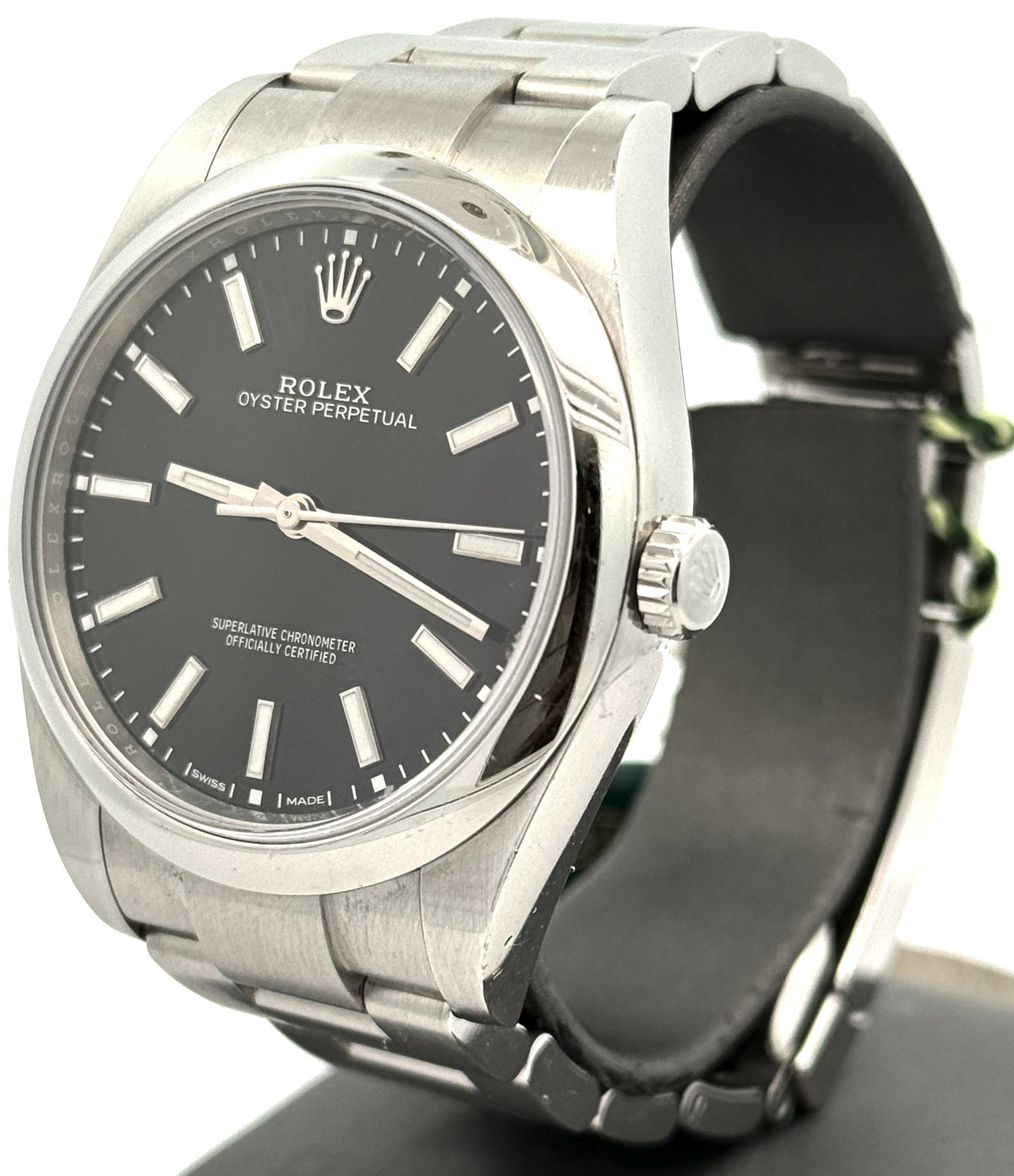 Pre-Owned Rolex Oyster Perpetual 39mm Stainless Steel Watch 114300, S108601