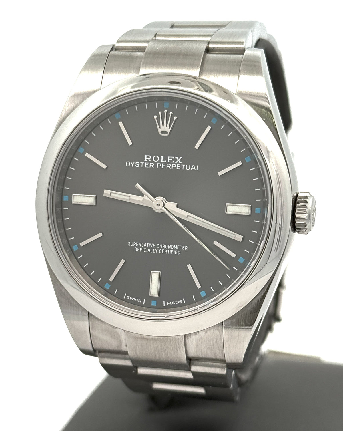 Pre-Owned Rolex Oyster Perpetual 39mm Stainless Steel Watch 114300 S108607
