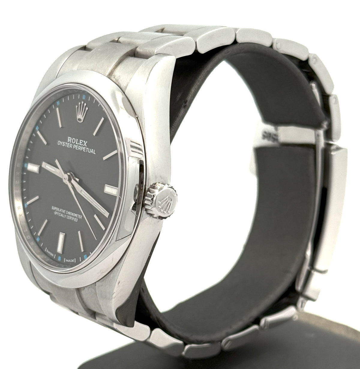 Pre-Owned Rolex Oyster Perpetual 39mm Stainless Steel Watch 114300 S108607