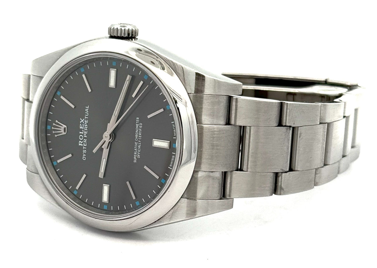 Pre-Owned Rolex Oyster Perpetual 39mm Stainless Steel Watch 114300 S108607