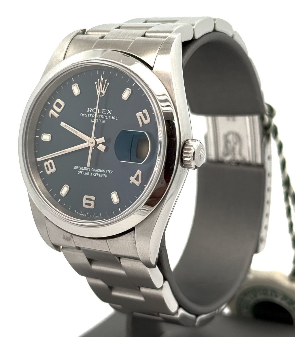 Pre-Owned Rolex Oyster Perpetual Date 34mm 15200 Watch, S108476