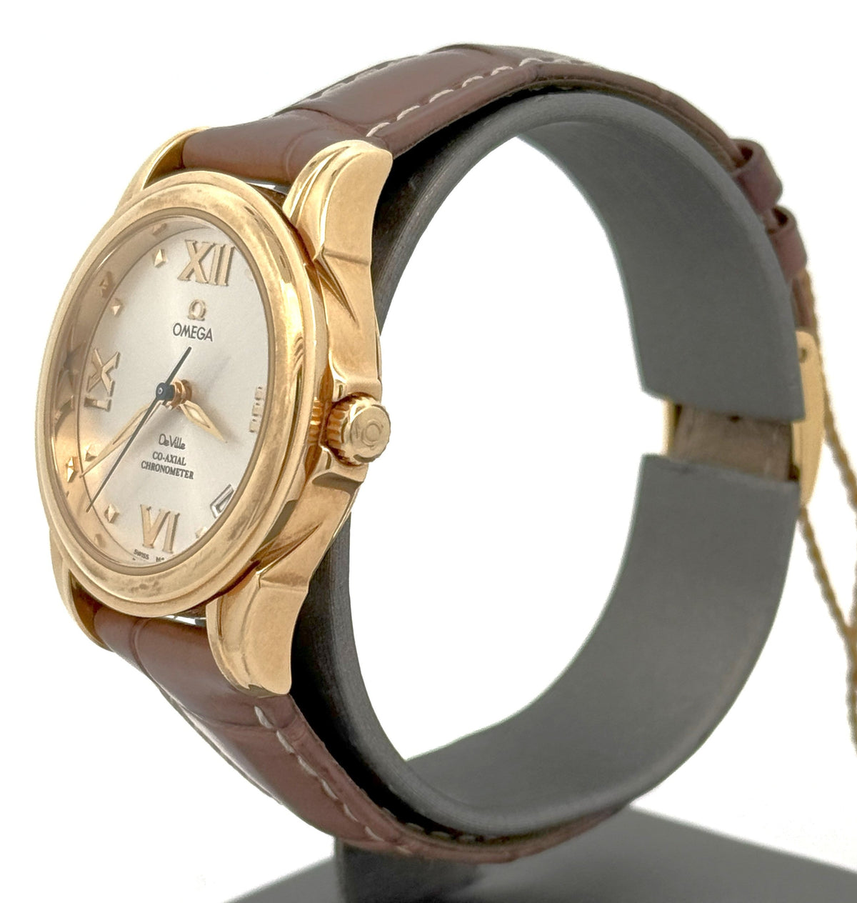 Omega De Ville 18K Yellow Gold Automatic Watch 4681.31.35 (Pre-owned)