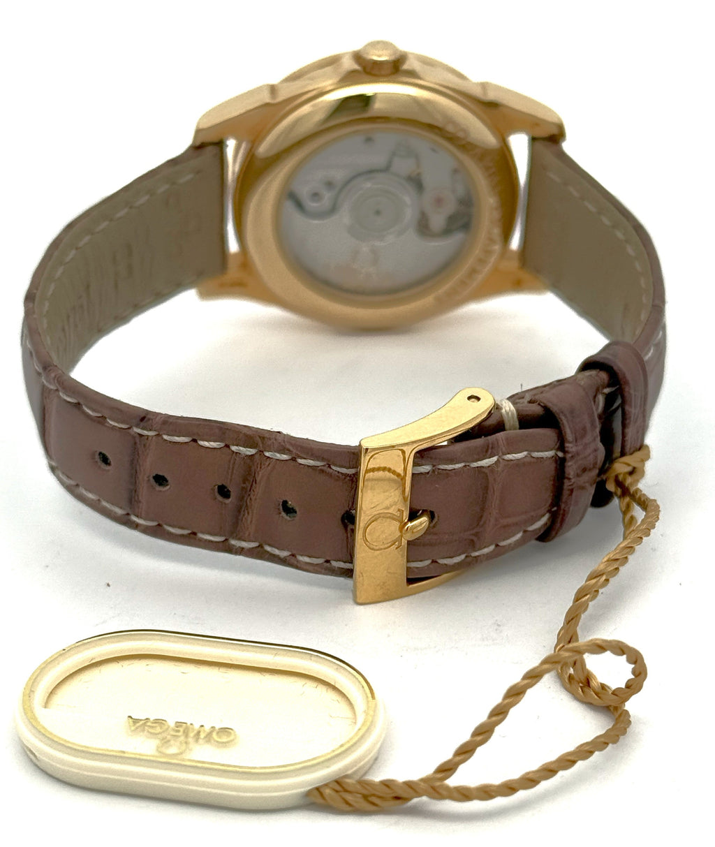 Omega De Ville 18K Yellow Gold Automatic Watch 4681.31.35 (Pre-owned)