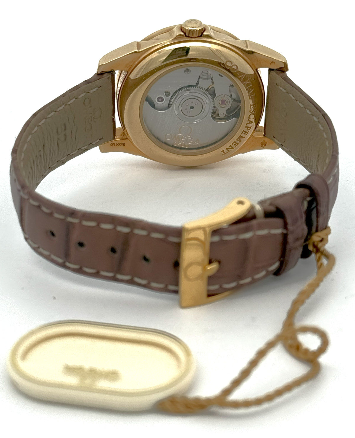 Omega De Ville 18K Yellow Gold Automatic Watch 4681.31.35 (Pre-owned)