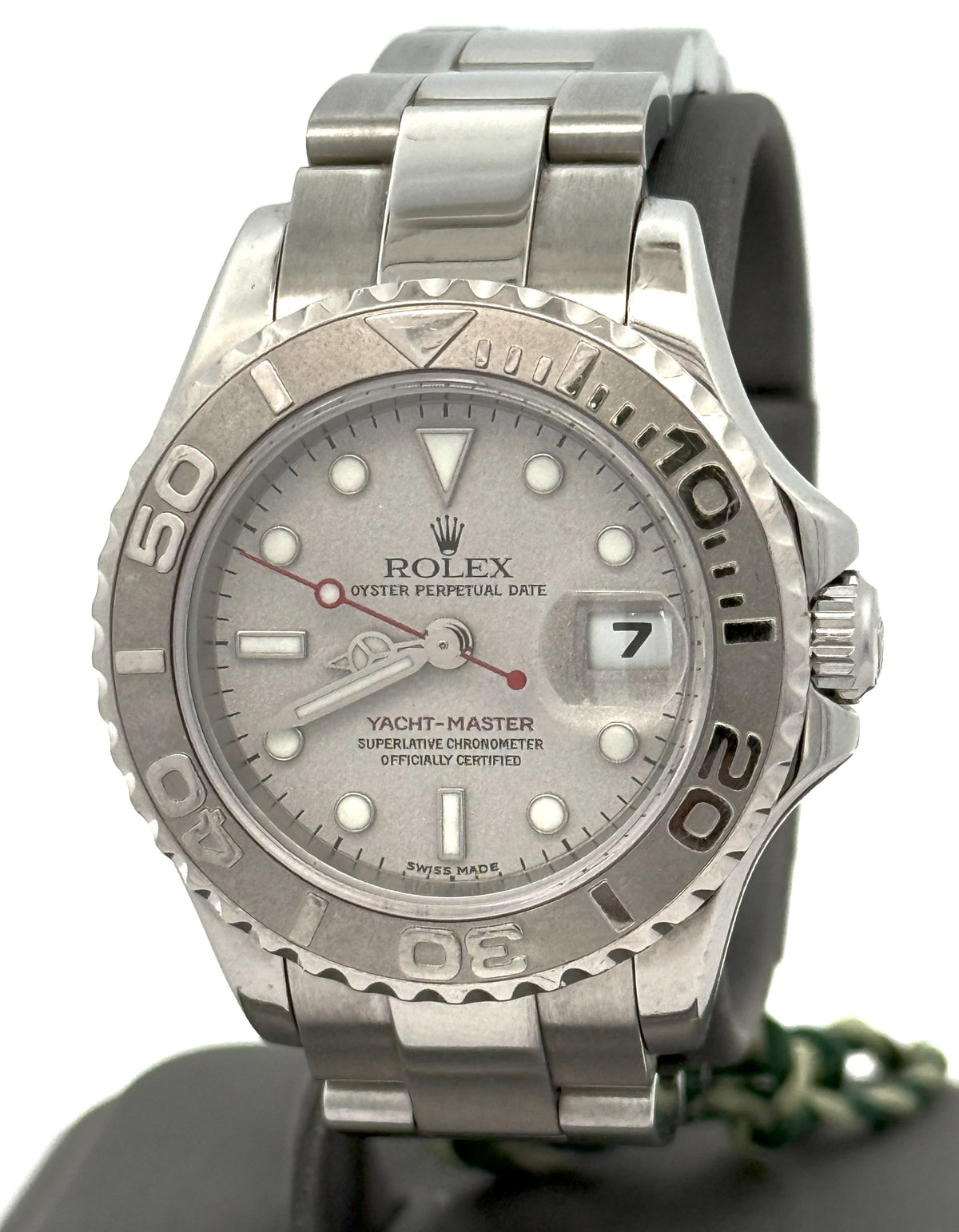 Pre-Owned Rolex Yacht-Master - Silver Dial - 169622 Watch, S107538