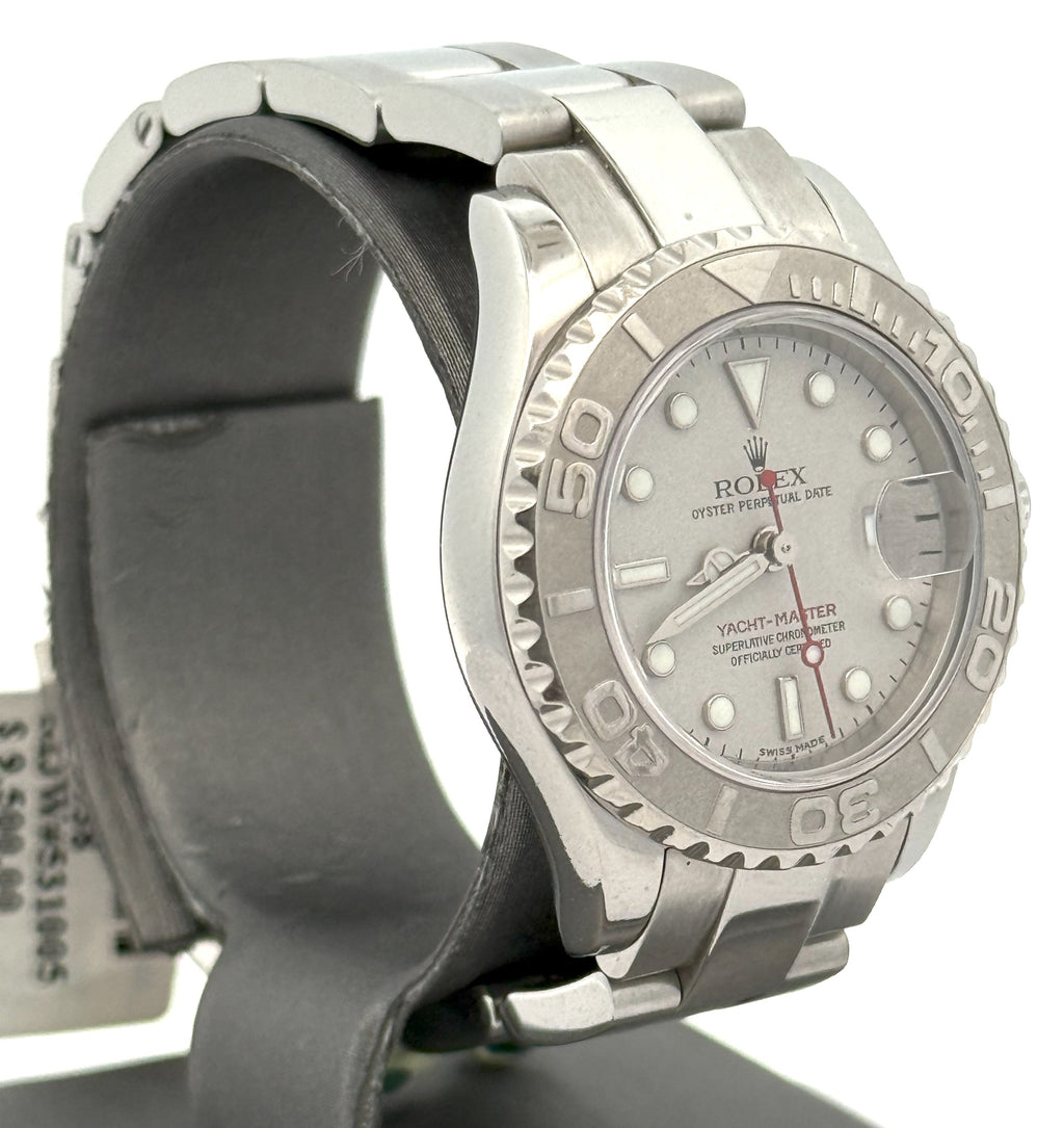 Pre-Owned Rolex Yacht-Master - Silver Dial - 169622 Watch, S107538