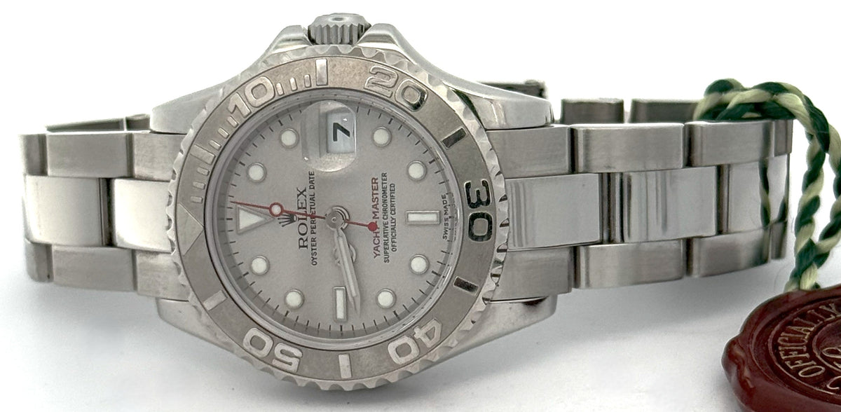Pre-Owned Rolex Yacht-Master - Silver Dial - 169622 Watch, S107538