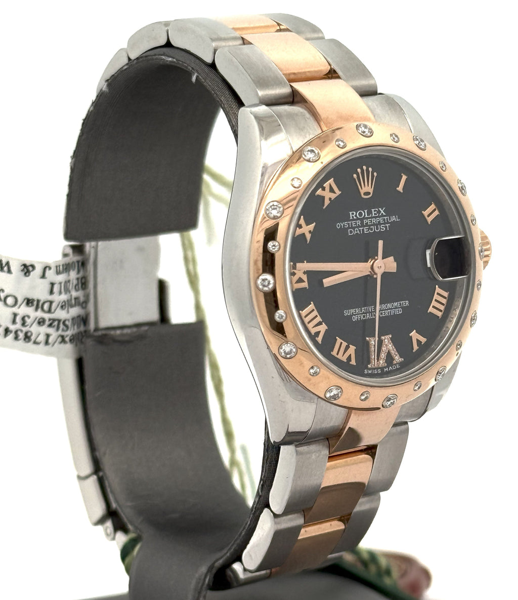Pre-Owned Rolex Datejust 31mm - Purple Dial - 178341 Watch, S107099