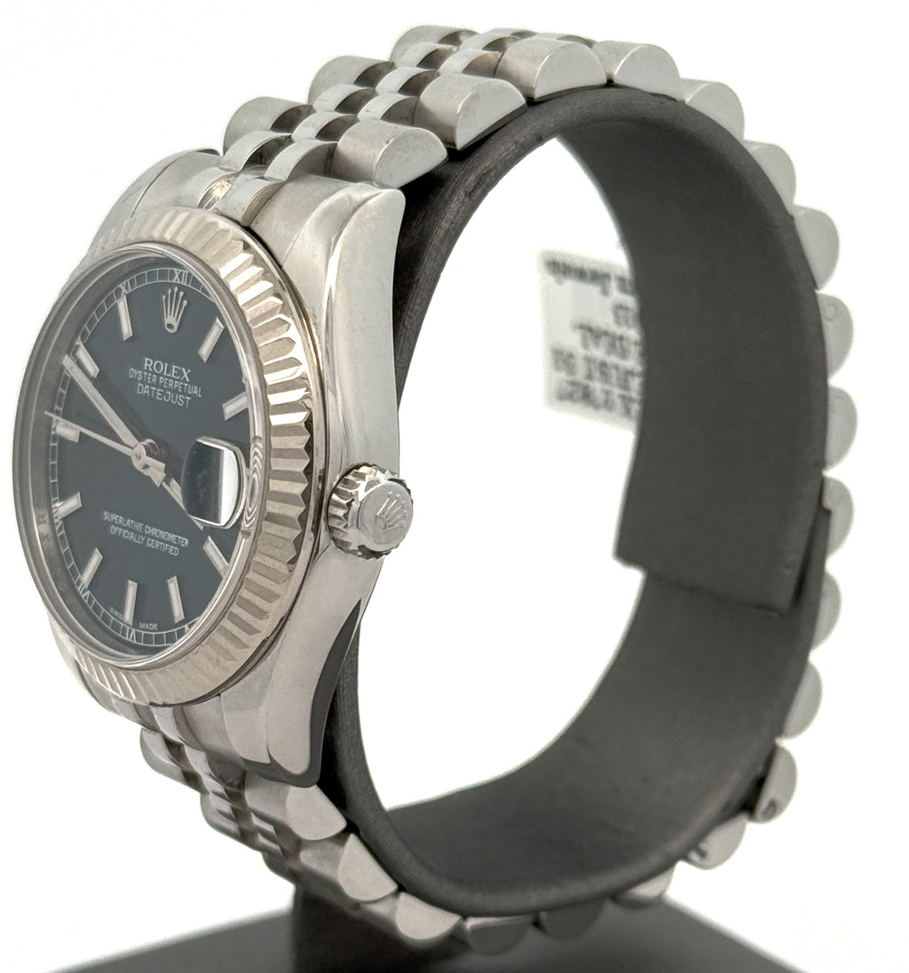 Pre-Owned Rolex Datejust 31mm - Blue Dial - 178274 Watch, S16225
