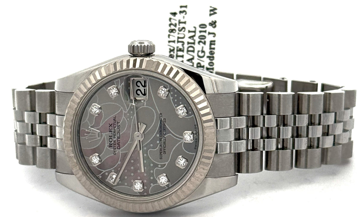 Pre-Owned Rolex Datejust 31mm - Silver Dial - 178274 Watch, S108262
