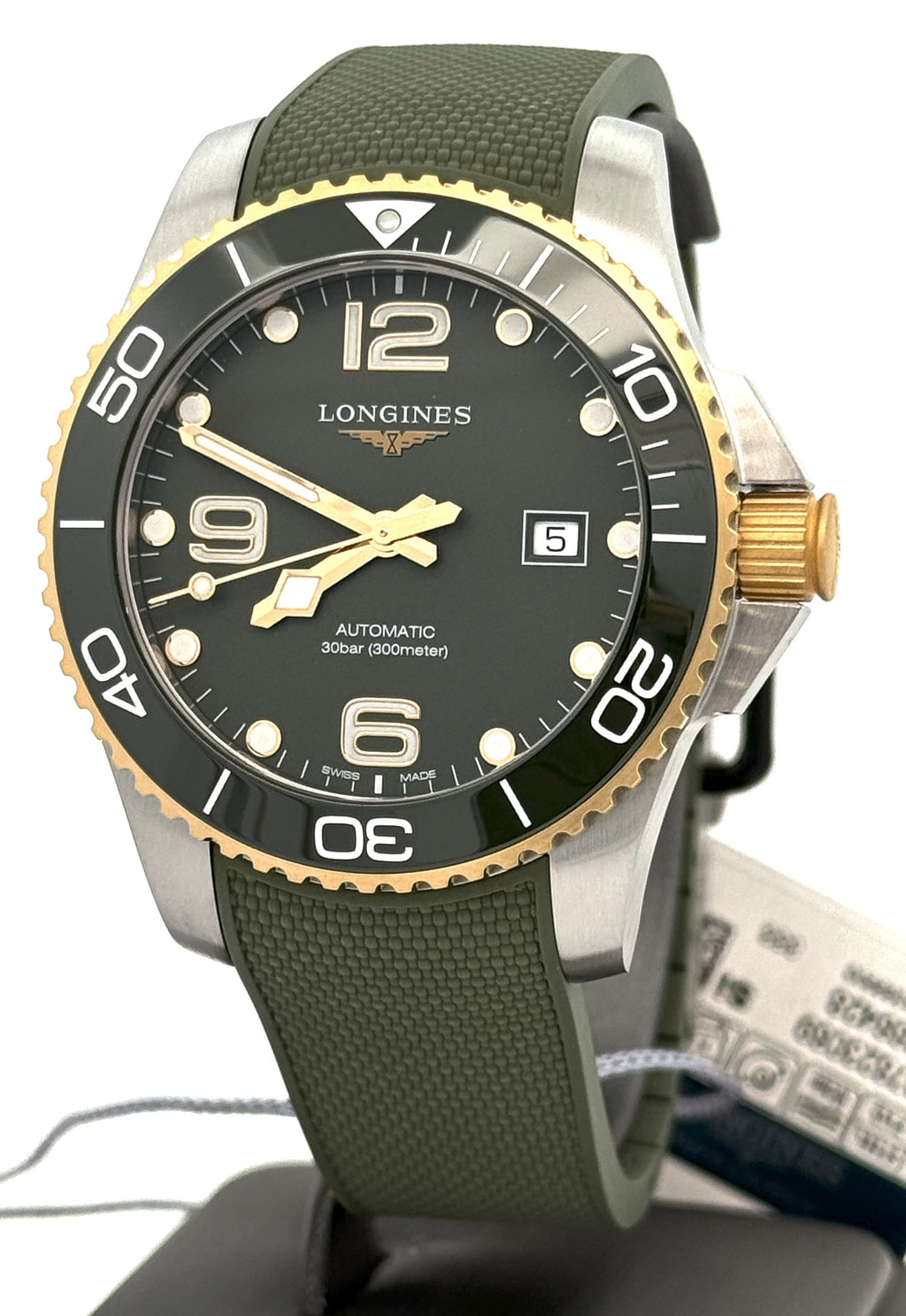 Longines HydroConquest Automatic 43mm Men's Watch L3.782.3.06.9, S16708