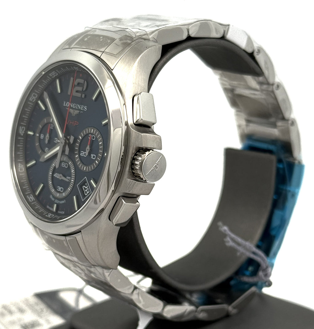 Longines Conquest V.H.P. Chrono Men's Watch 42mm L3.717.4.96.6, L37174966, S16772