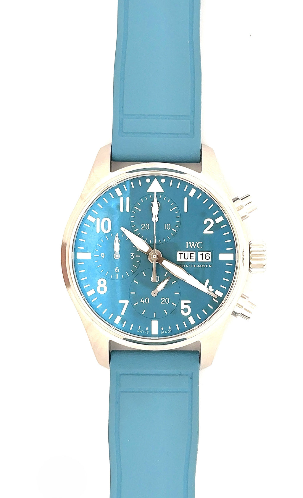 IWC Top Gun Pilot's Watch Chronograph 41 Blue Dial IW38811 -BRAND NEW BOX / CARD