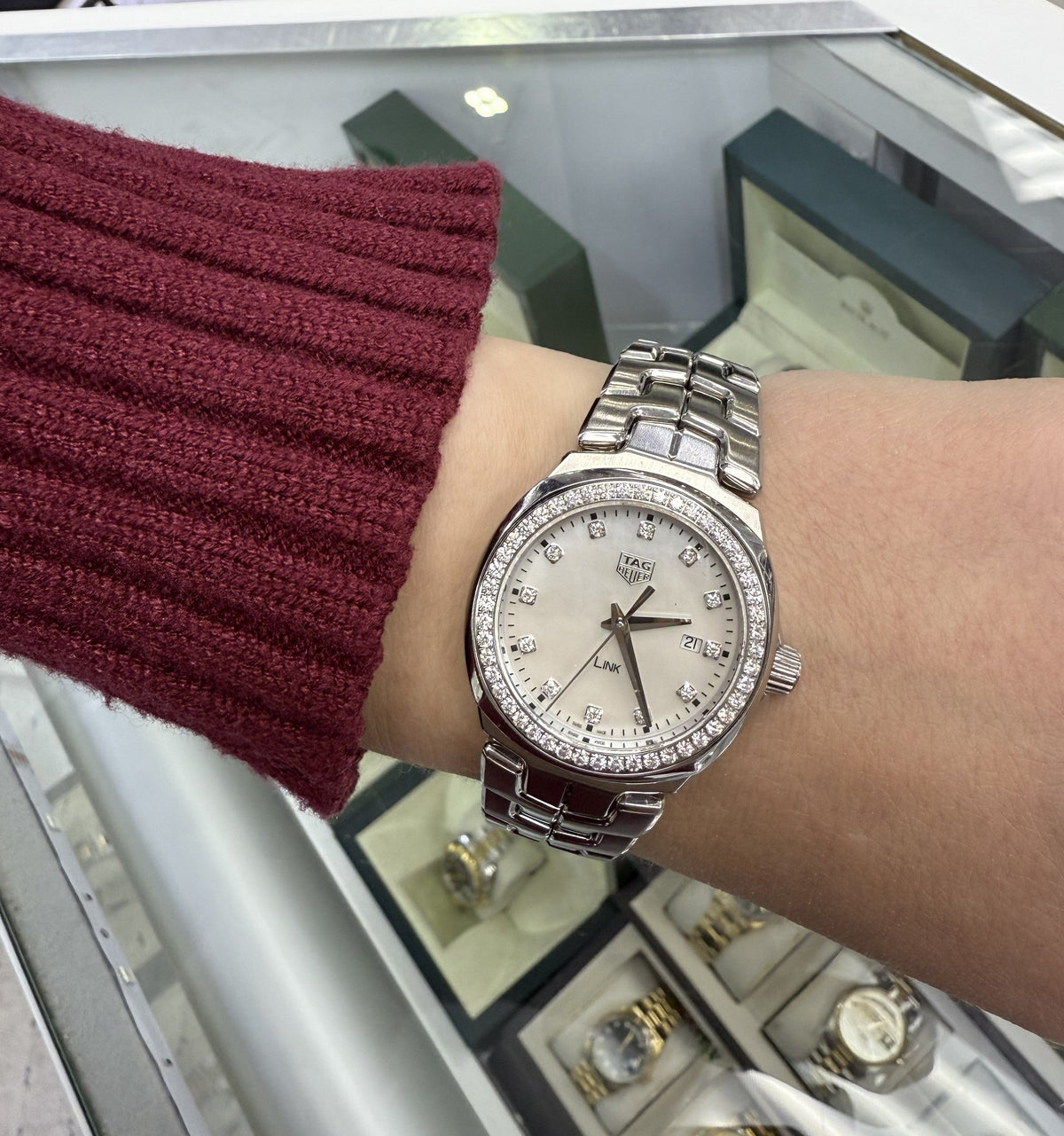 TAG Heuer Link Lady 32mm WBC1316.BA0600, S108745
