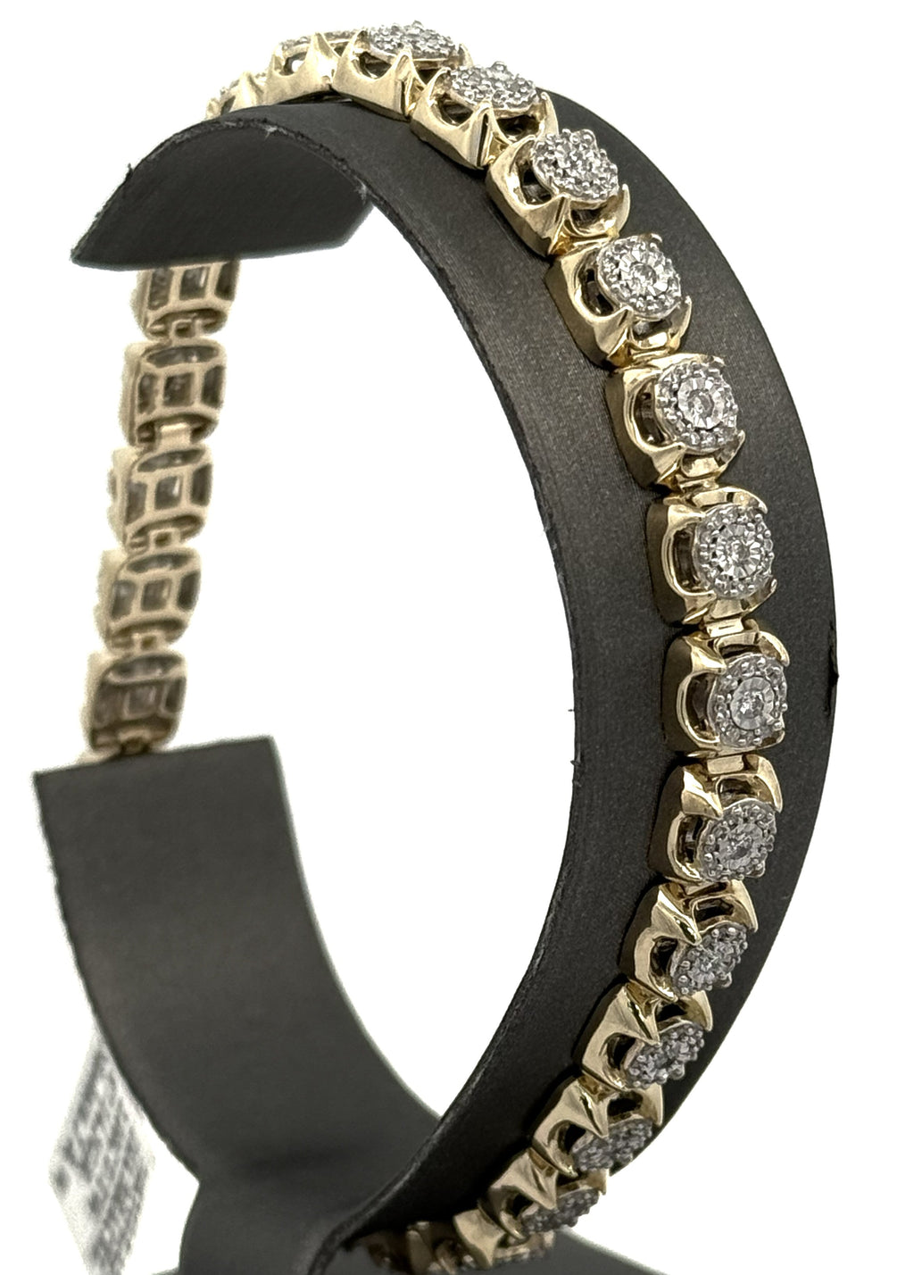 10k Yellow Gold 1.75 CT Diamond Tennis Bracelet, 8", 14.5g, S108760