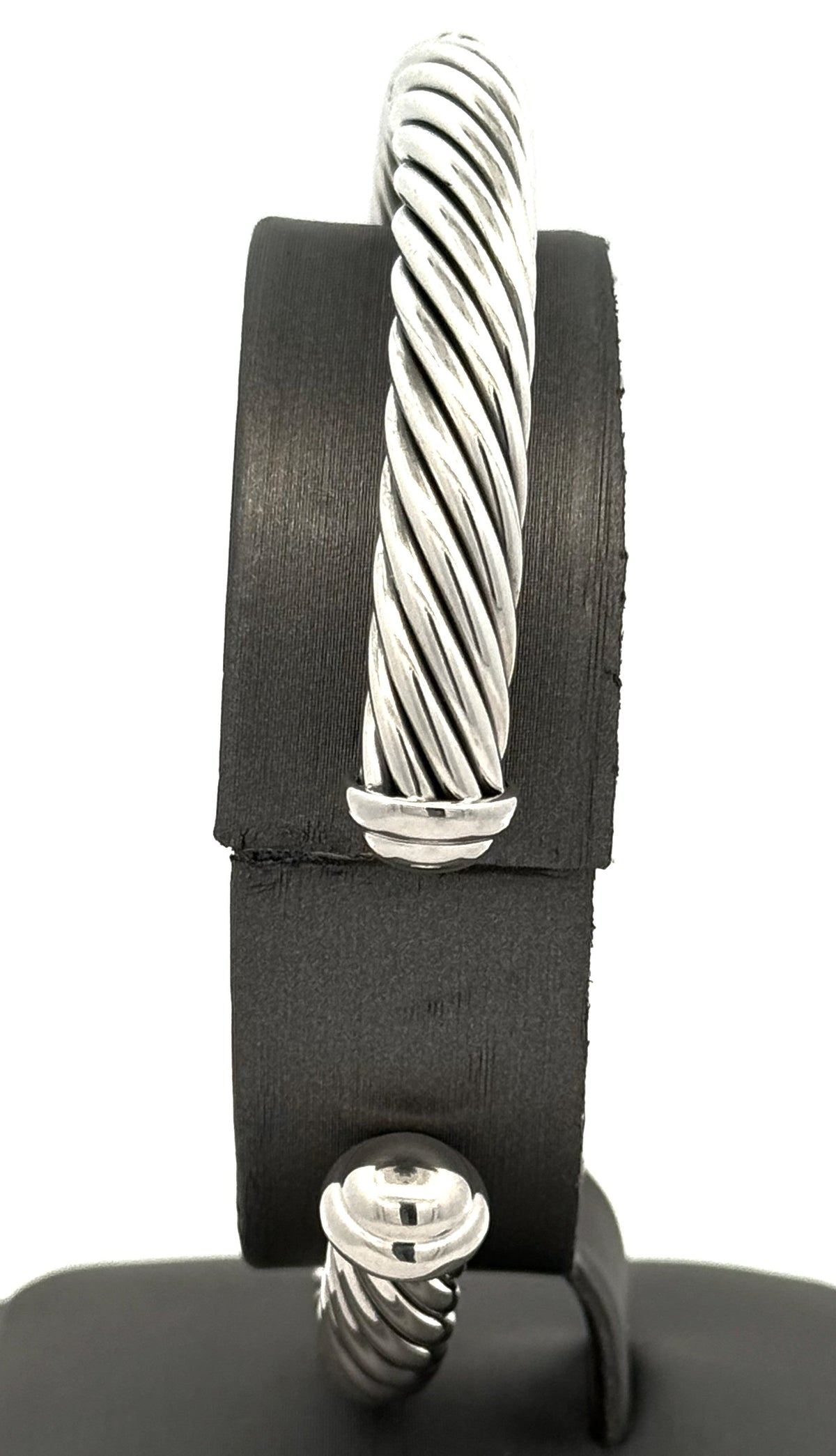 David Yurman Silver & 18k Yellow Gold Lady Cable Classic Station Bracelet