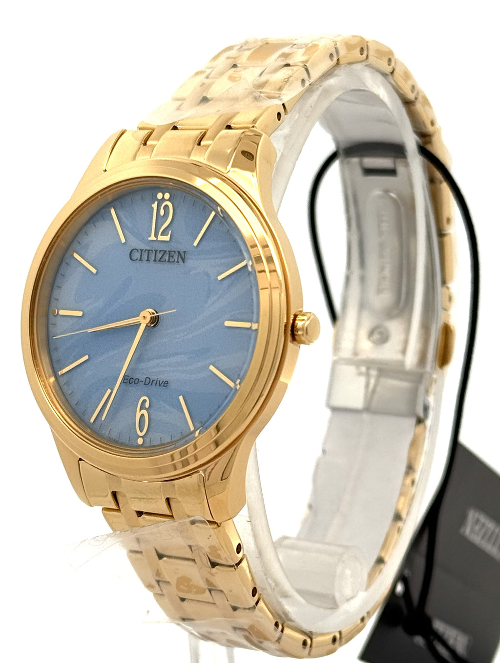 CITIZEN BLUE DIAL WOMEN’S WATCH EM1212-56L, Box/Card
