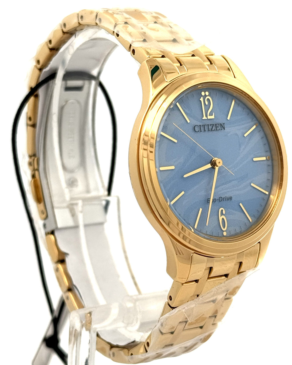 CITIZEN BLUE DIAL WOMEN’S WATCH EM1212-56L, Box/Card