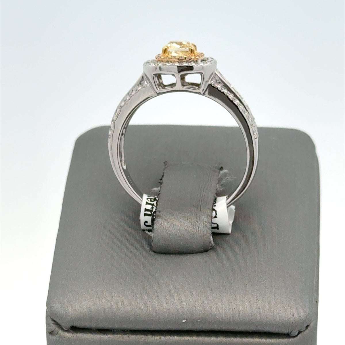 14k White Gold 1.25 CT Diamond Engagement Ring, 5.1gm, S108217