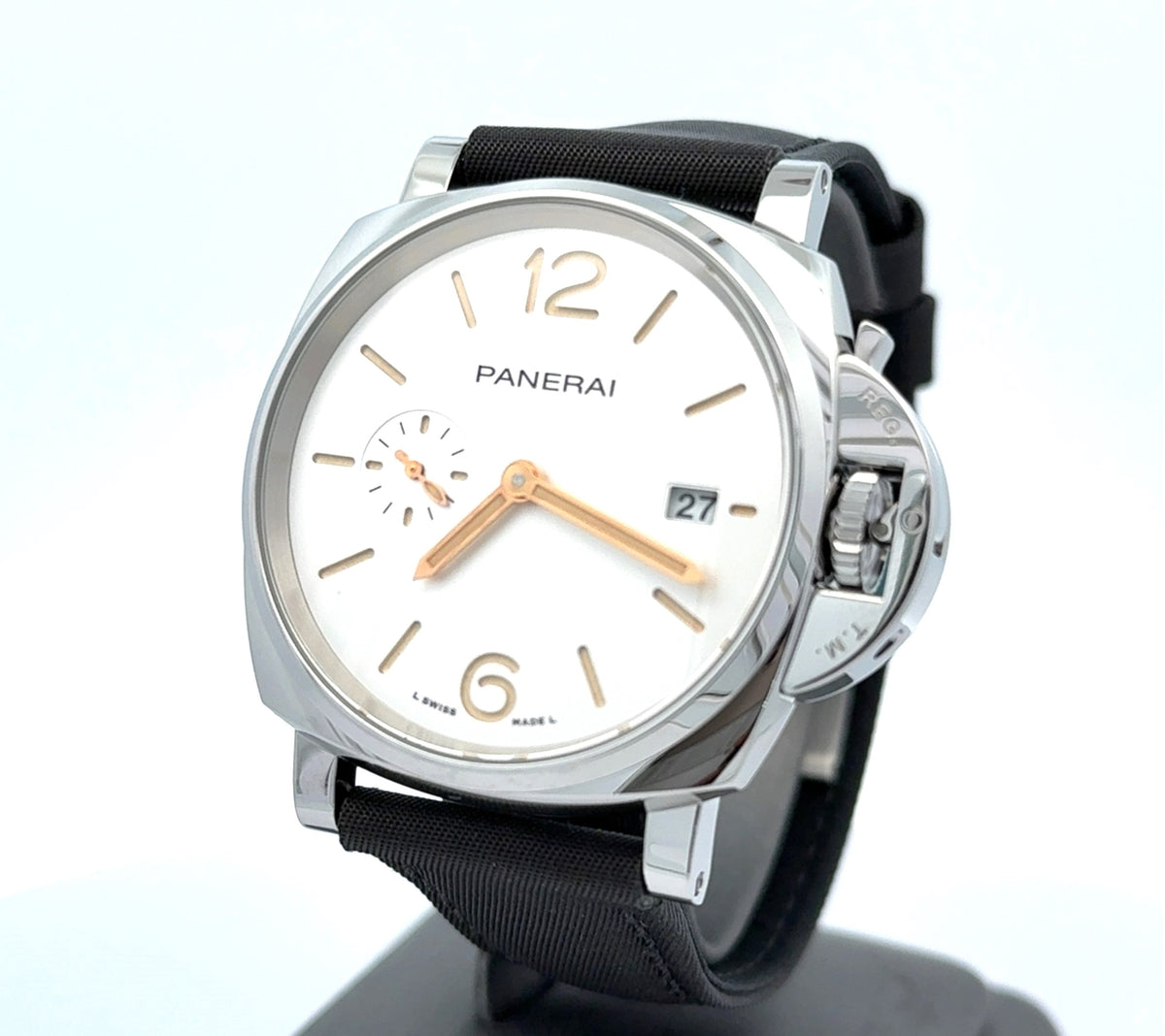 PANERAI Luminor Pam 1428 Due 42mm Prada Re-Nylon- PAM01428. Brand New !