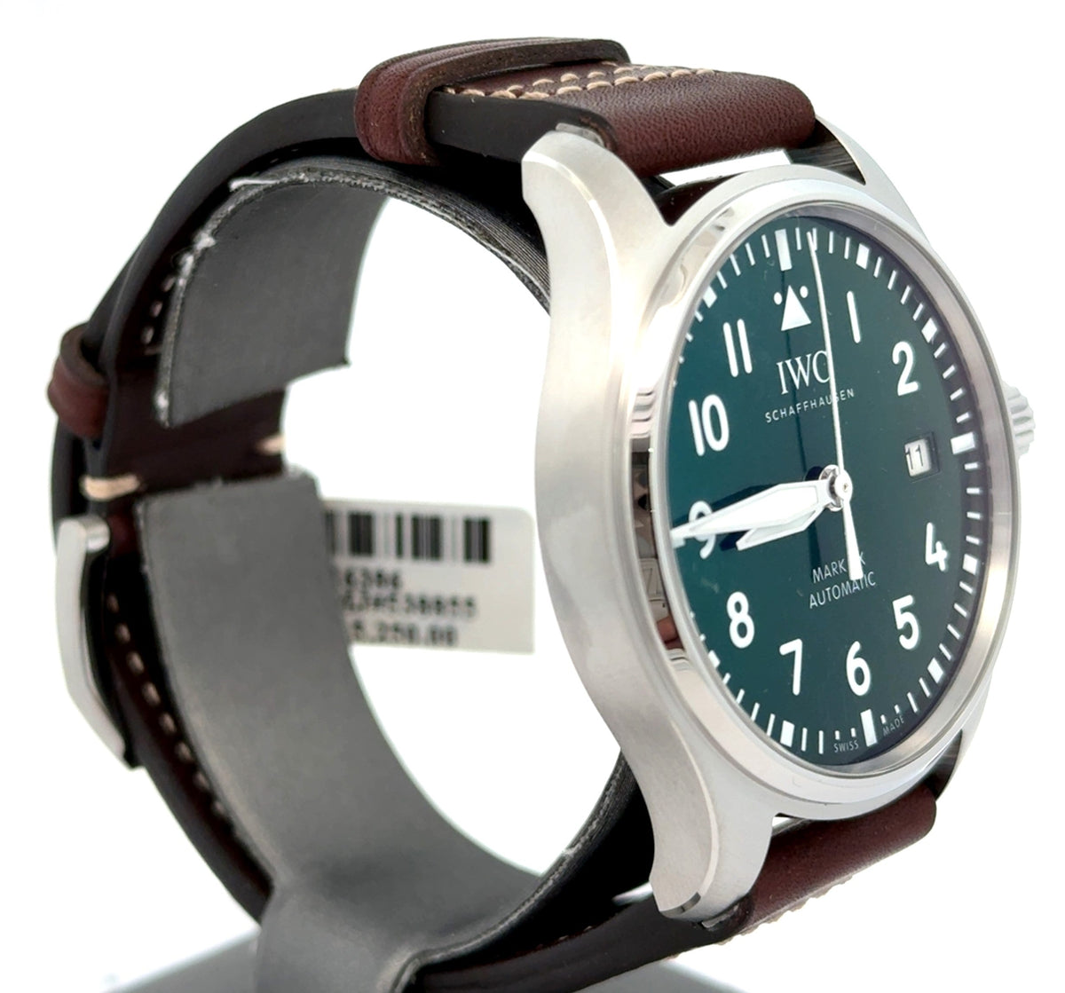 IWC PILOT'S WATCH MARK XX - IW328205 - 40 MM -GREEN DIAL - BRAND NEW !