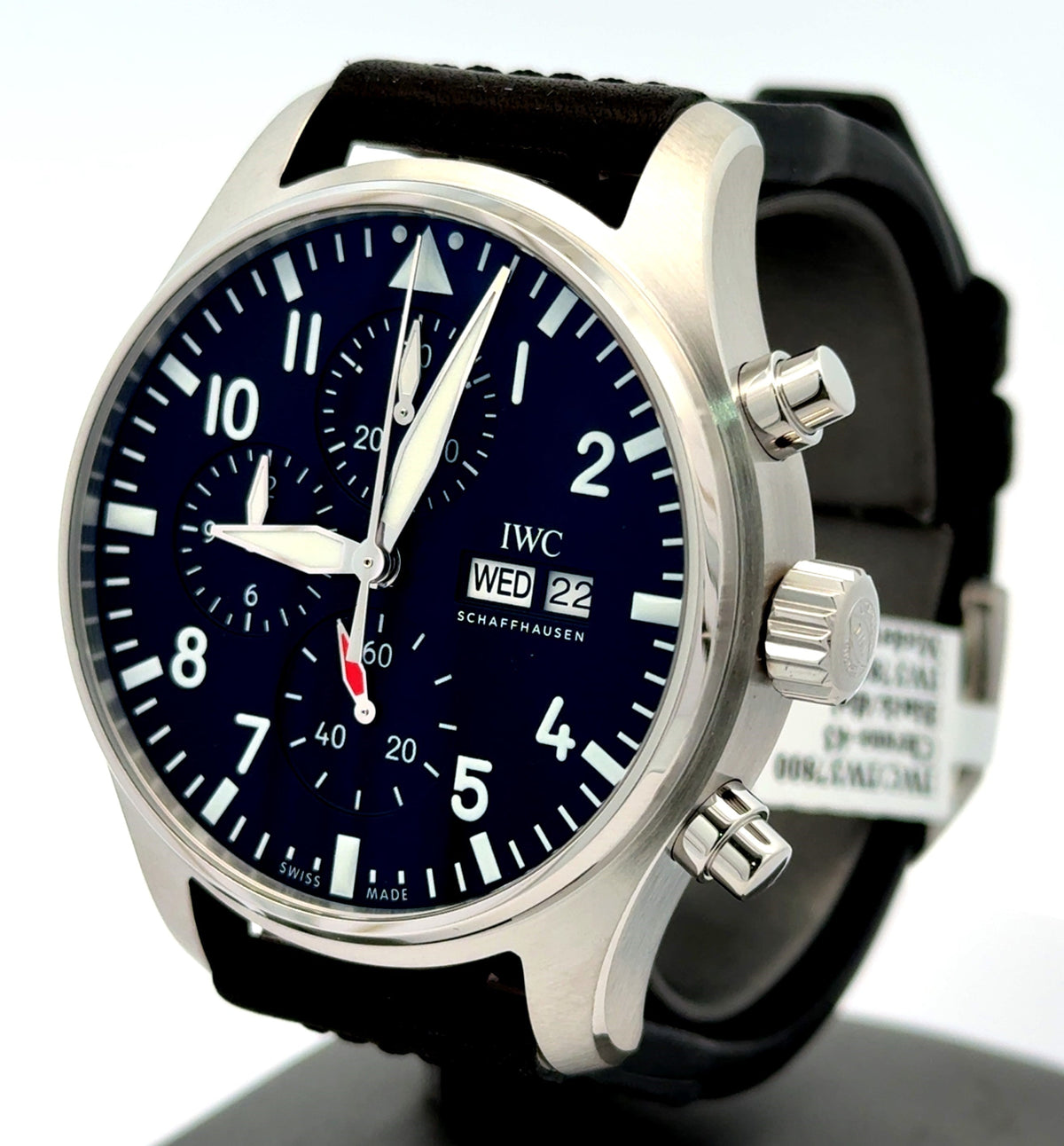 IWC PILOT’S WATCH CHRONOGRAPH 43MM - IW378001 - BLACK DIAL - BRAND NEW !