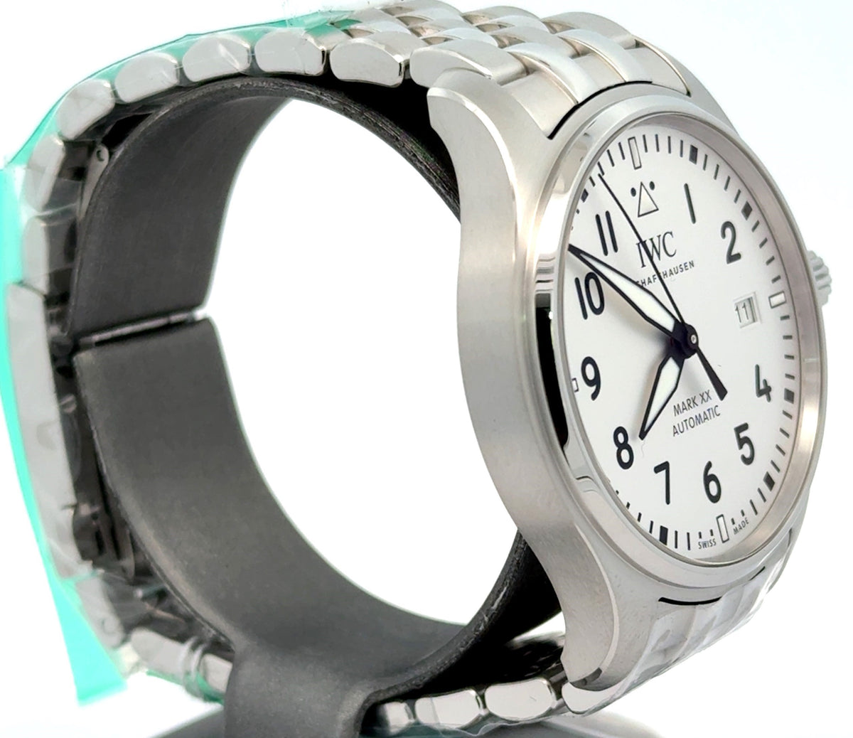 IWC PILOT'S WATCH MARK XX -  IW328208 - 40 MM - SILVER PLATED DIAL - BRAND NEW !