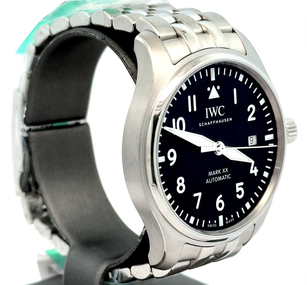 IWC PILOT'S WATCH MARK XX - IW328202 - 40 MM - BLACK DIAL - BRAND NEW !