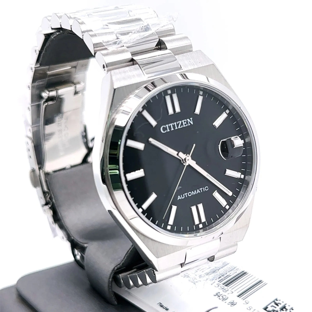 Citizen TSUYOSA Automatic Stainless Steel Black dial 40mm Watch NJ0150-56E