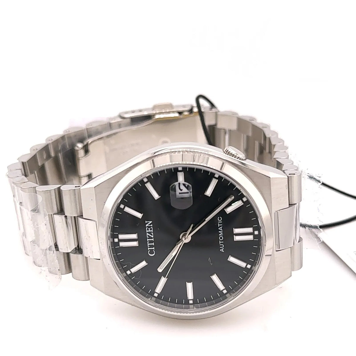 Citizen TSUYOSA Automatic Stainless Steel Black dial 40mm Watch NJ0150-56E