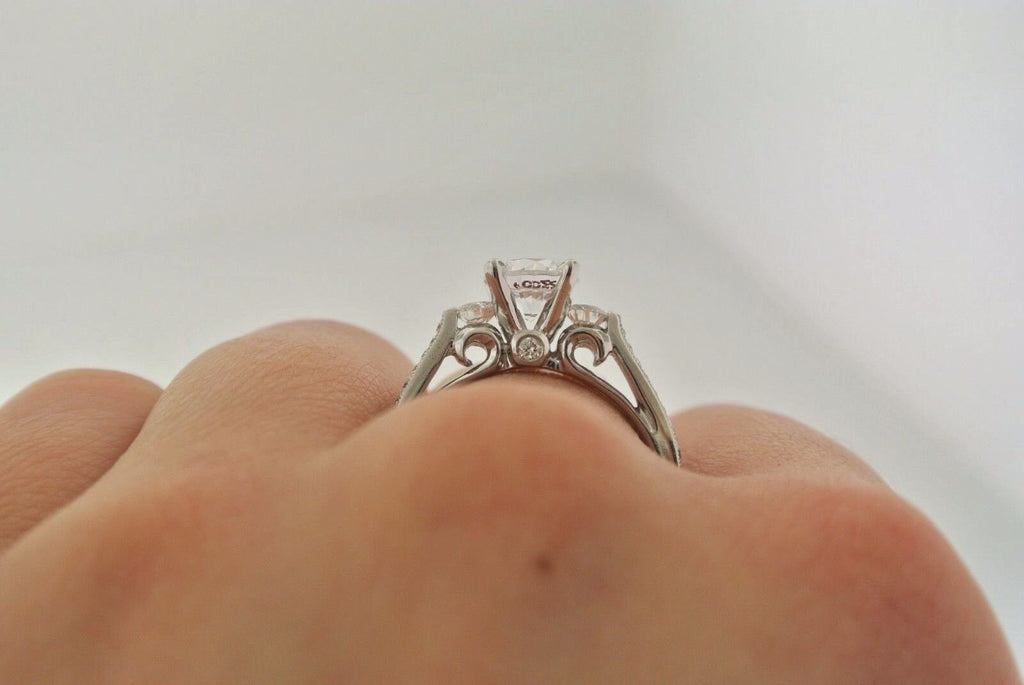 Scott Kay 14k White Gold 0.50CT Diamond Engagement Ring Setting/Mounting